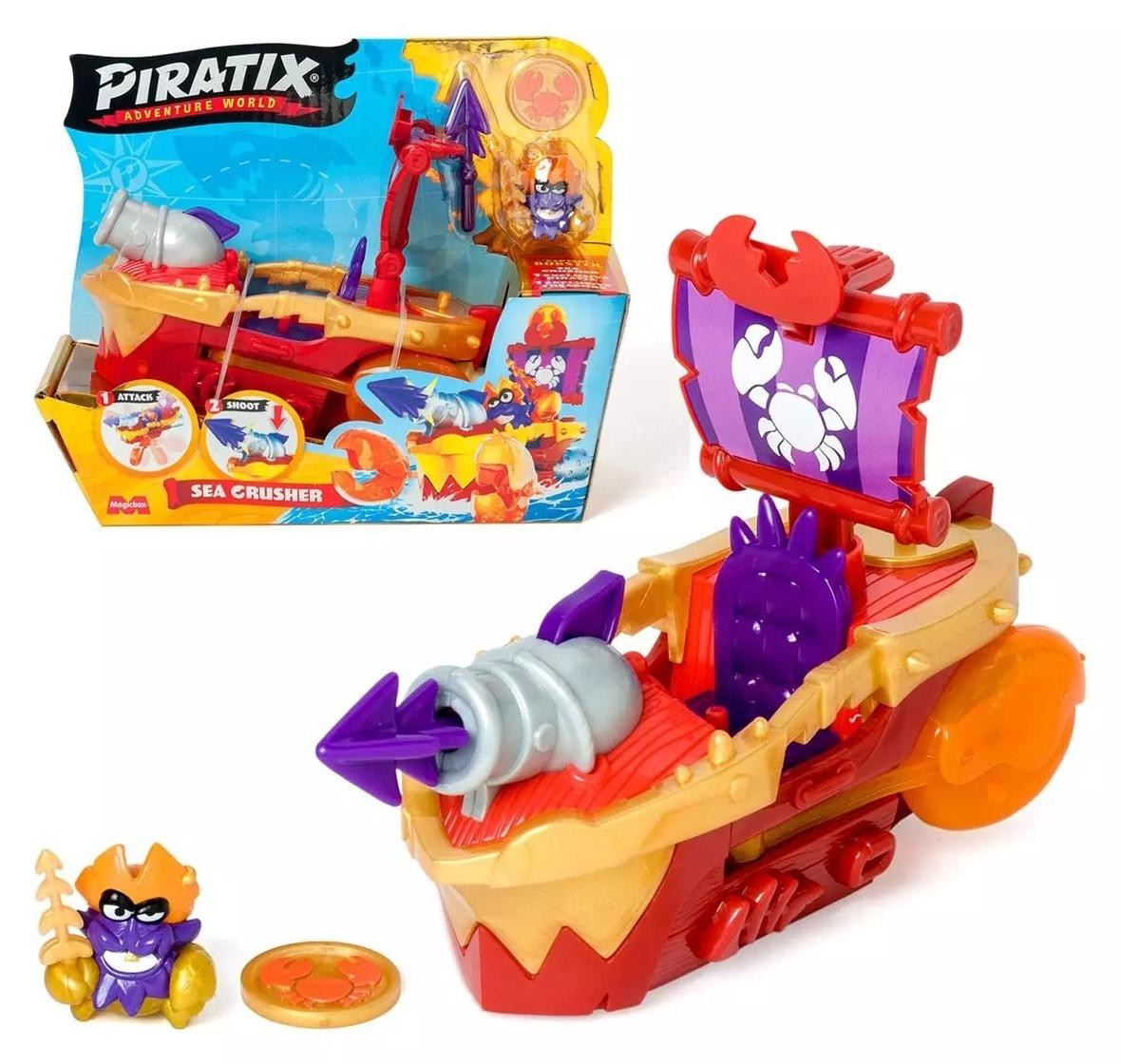 PIRATIX 0356 Sea Crusher Speelset Magic Box