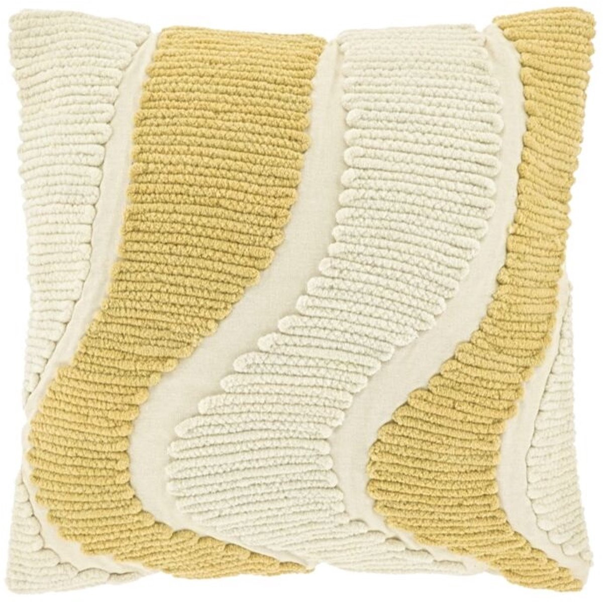 Unique Living Sierkussen Charly Dove White 45x45 cm