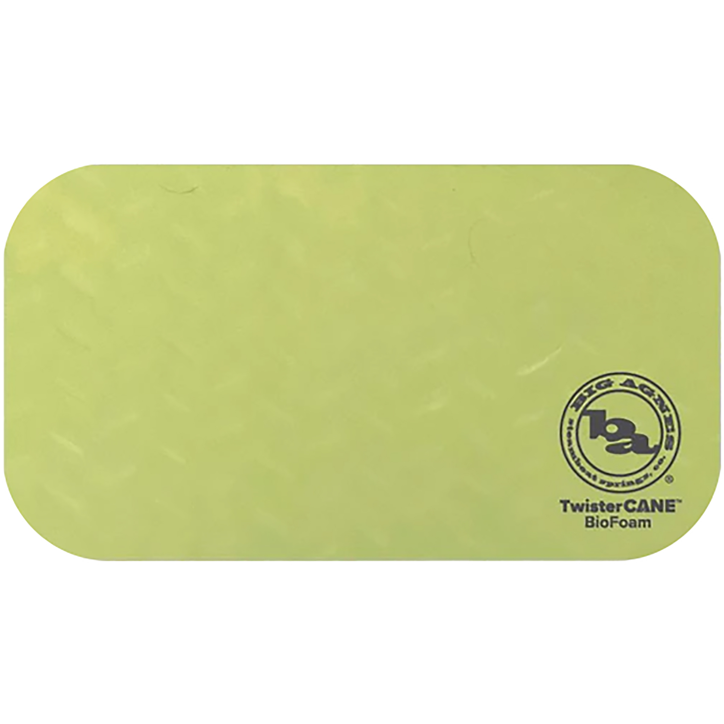 Big Agnes TwisterCane Foam Kissen Reisekissen gruen Camping