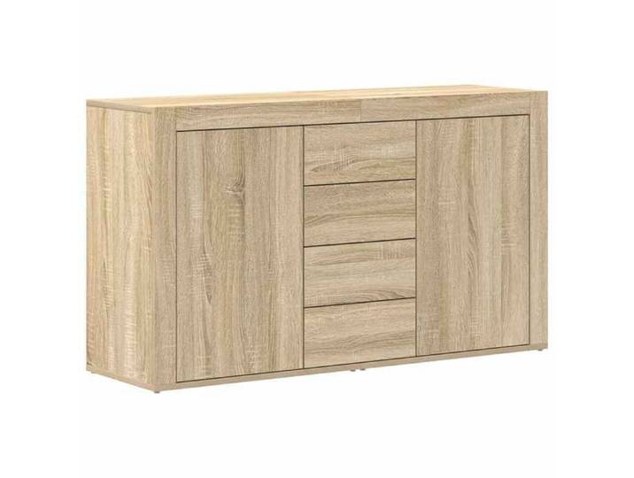 Enfilade & bahut - ORVEL - Buffet de rangement - Chêne Sonoma - 120x36x69 cm - Bois d'ingénierie 44783