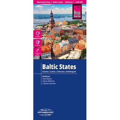 Reise Know-How Landkarte Baltikum | Baltic States (1:600.000): Estland, Lettland, Litauen und Region Kaliningrad, Sonstige von , Reise Know-How Verlag