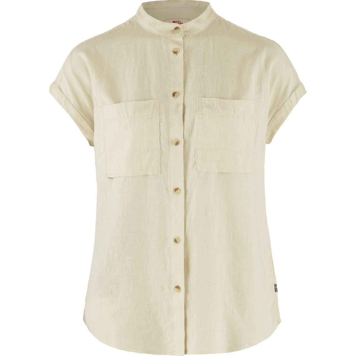 Fjällräven övik Hemp Shirt SS W chalk white (113) XL F14600160-113-XL