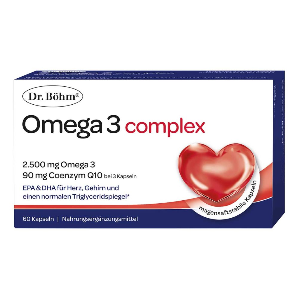Apomedica Pharmazeutische Produkte GmbH Dr. Böhm Omega-3 Complex Kapseln 15390946