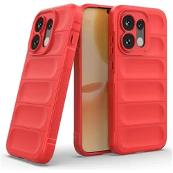 Cover-Discount OPPO Reno16 / OPPO Reno16 Pro - Rugged Protective Hülle (Oppo Reno 16, Oppo Reno 16 Pro), Smartphone Hülle, Rot