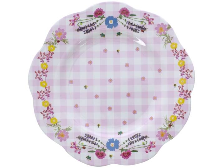 Teller Viola rosa Melamin D 26 cm