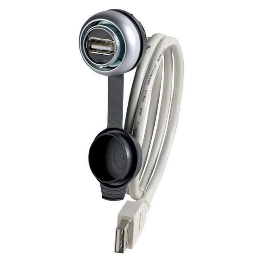Eaton Bulkhead Interface USB 2.0 Type A Socket (M22-USB-SA)