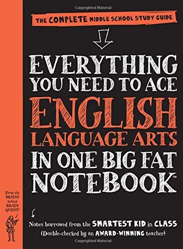 Workman Publishing - Everything You Need to Ace English Language Arts in One Big Fat Notebook: The Complete Middle School Study Guide (Big Fat Notebooks) - Preis vom 09.10.2026 07:28:09 h