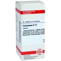 Cortisonum D 12 Tabletten 80 St