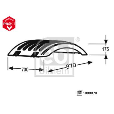 FEBI BILSTEIN hinten rechts 1000078