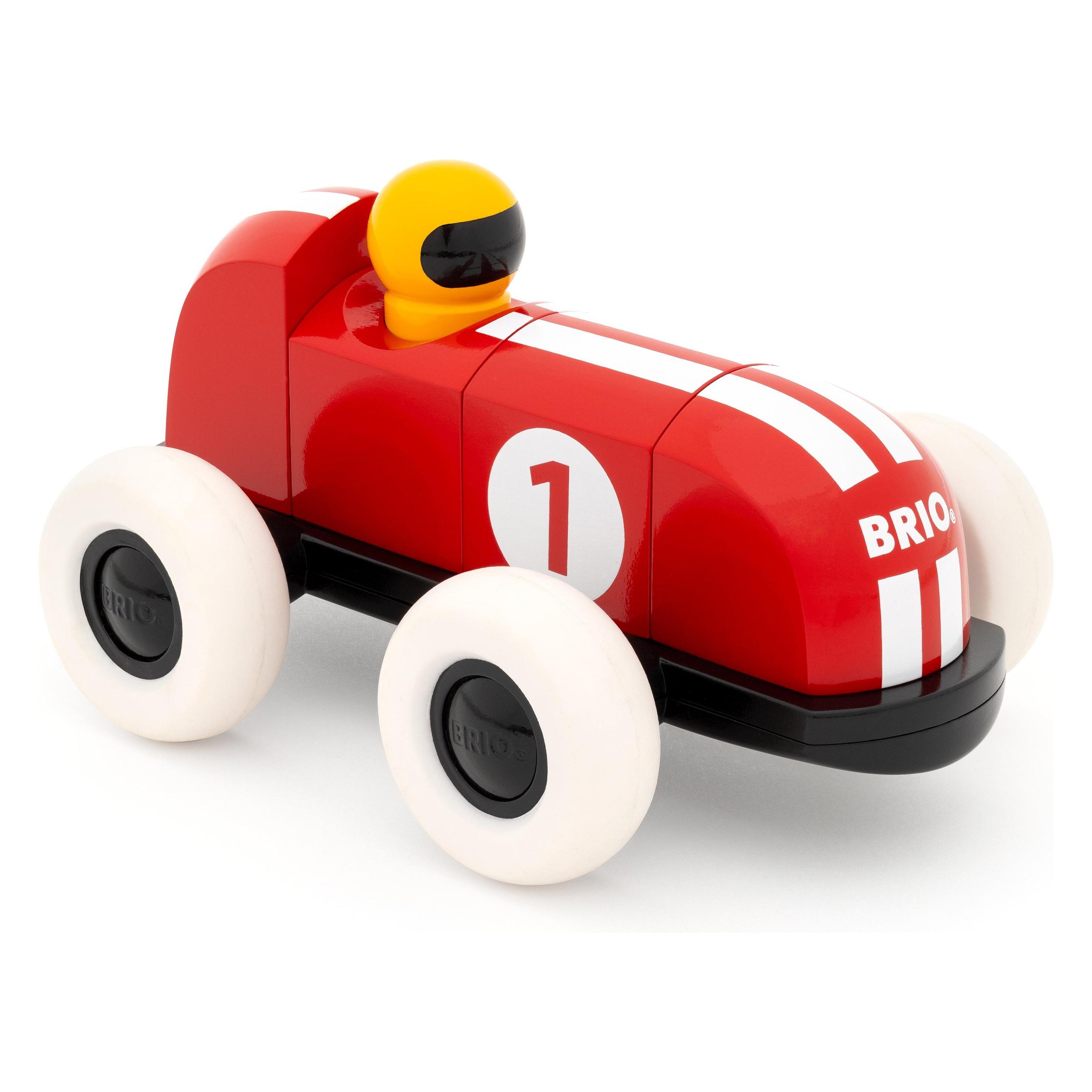 Ravensburger BRIO - 30435 Rennwagen aus magnetischen Bausteinen | Spielzeugauto für Kinder ab 12 Monaten (30485)