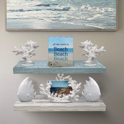 Sorbus Floating Shelf, Hanging Wall Shelves Decoration Extra Long 24 Inch