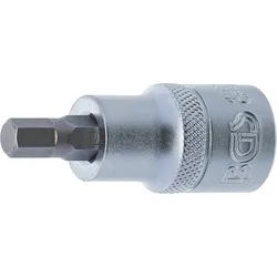 BGS Bit-Einsatz | Antrieb Innenvierkant 12,5 mm (1/2"") | Innensechskant 7 mm
