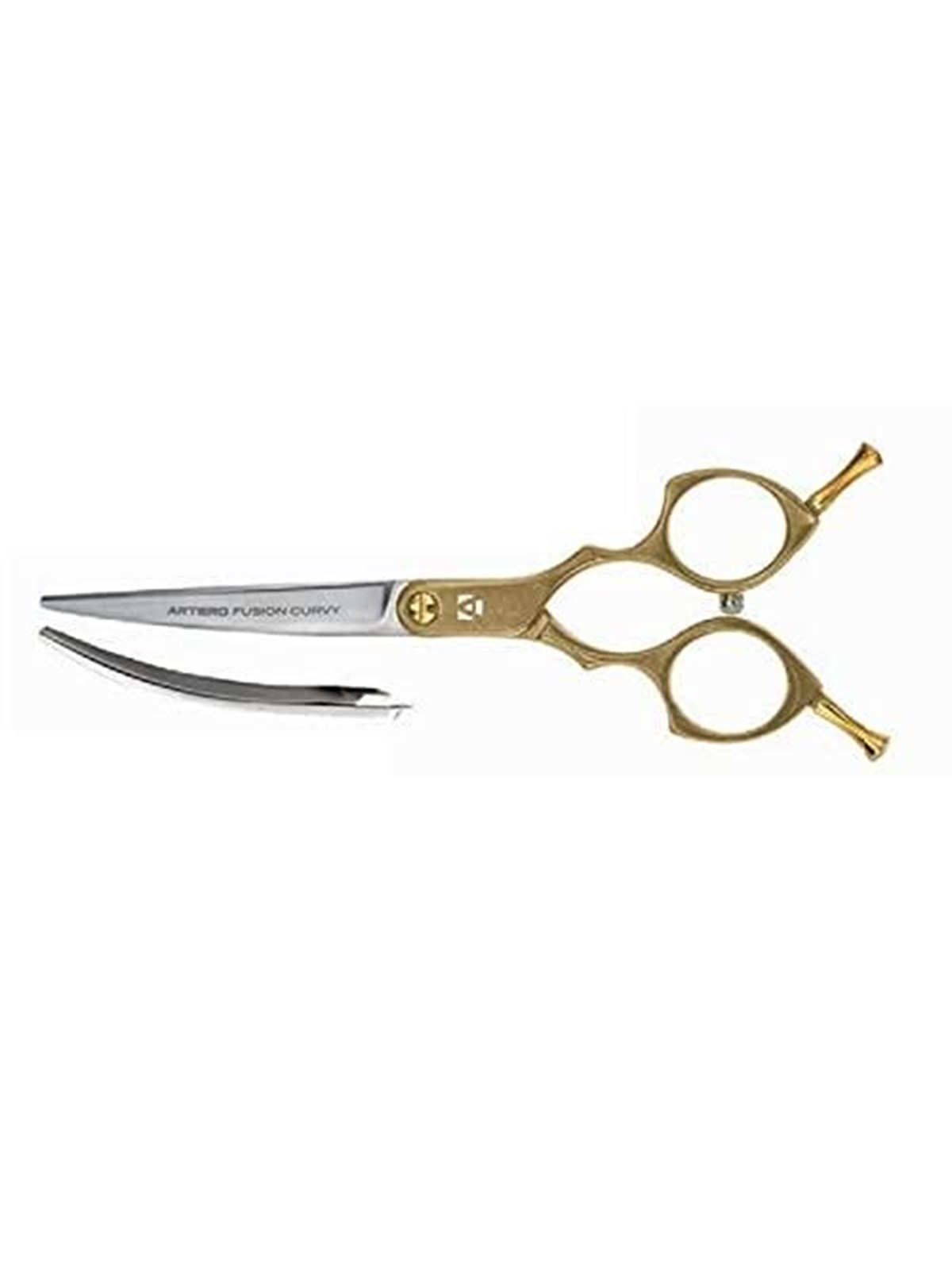 ARTERO Scissors FUSION CURVY GOLD 6"