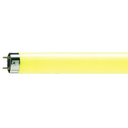 Philips TL-D Colored 58W Yellow G13 Leuchtstofflampe – Gelbe T8 Leuchtstoffröhre für Effektbeleuchtung 1500 mm