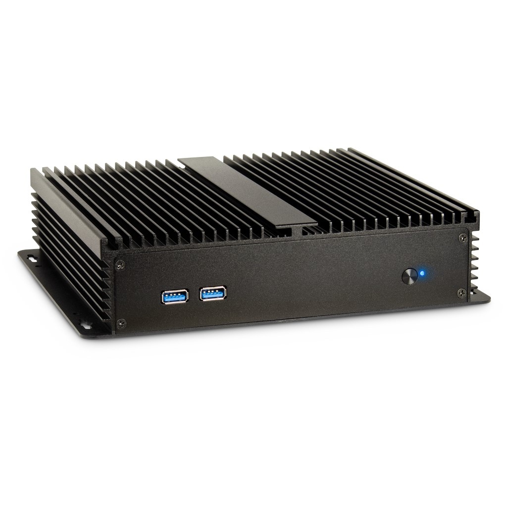 Inter-Tech IP-40 PC Gehäuse Mini-ITX Schwarz