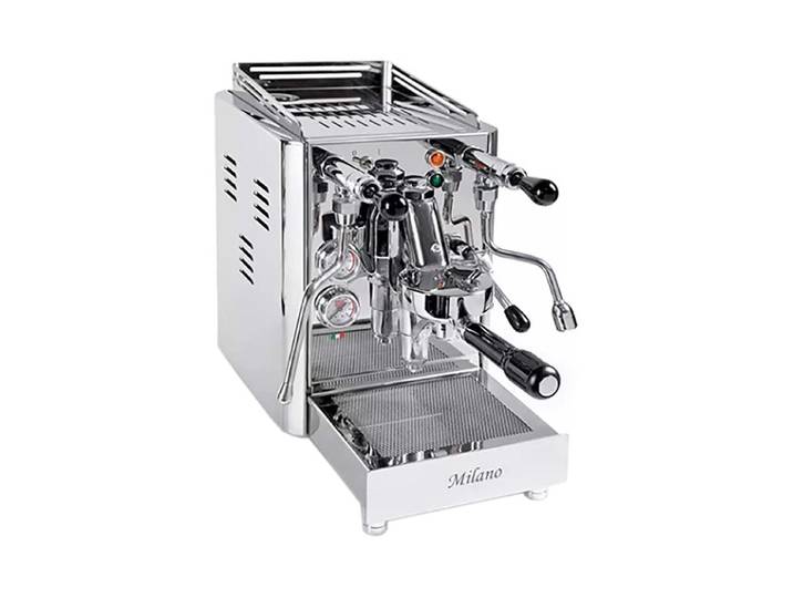 Quickmill 0980 Milano Espresso Maschine Edelstahl