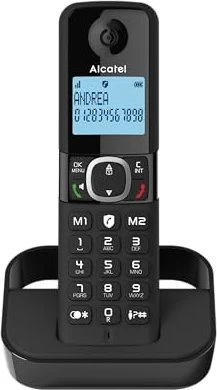 Alcatel F860 EU, DECT-Telefon, Kabelloses Mobilteil-Schwarz