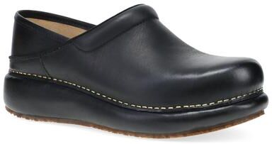 Women's Platform Pro Nubuck Clog by Dansko in Black (Size 42 M)