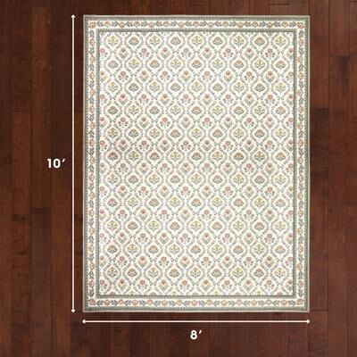 Laura Ashley Imagine Printed Chenille Washable Rugs