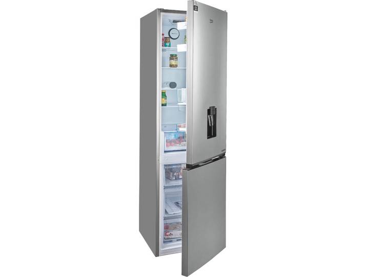 BEKO Kühl-/Gefrierkombination B5RCNA406DHXB1 , Energieeffizienz: C, edelstahl, look, Rechtsanschlag, wechselbar, Wasserspender, Kühlschränke, Wasserspender und getrennte Kühlung gegen Gerüche, Kühl-/Gefrierkombination