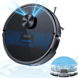 lubluelu SL60D 4000Pa LIDAR-Navigation Saugroboter - Schwarz / EU