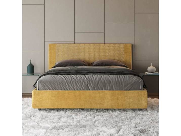Letto matrimonialeLit Rosal 160x190 base et conteneur Norris 08 Labirinto 06