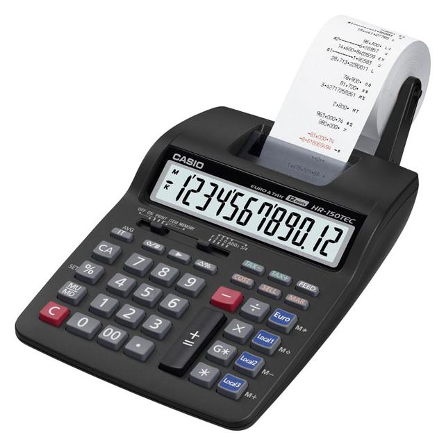 Casio Hr-150tec (Batteriebetrieb, Netzbetrieb) (HR-150TEC)