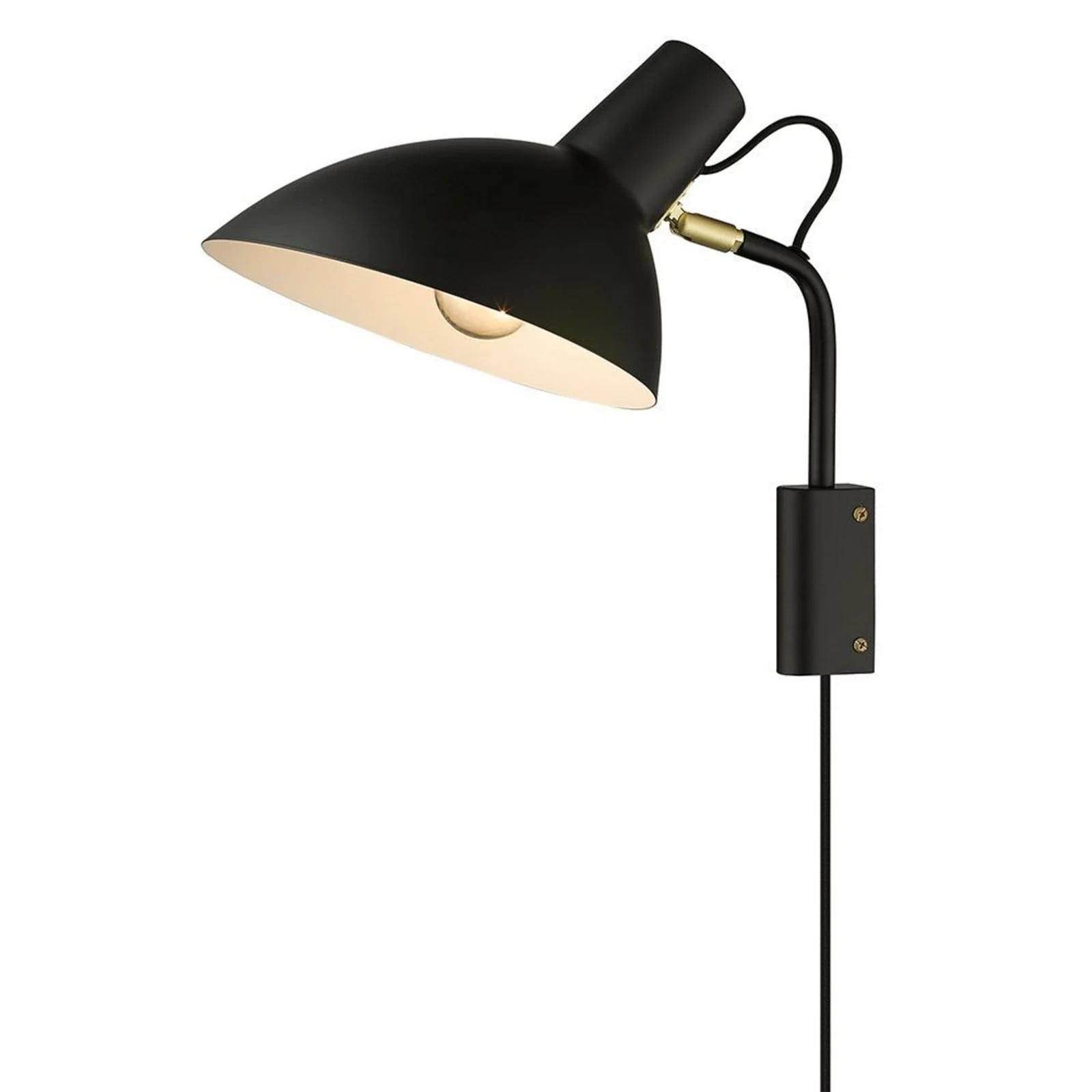 Halo Design Metropole Wandlamp Black - Metaal
