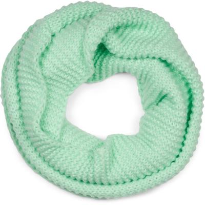 Loop STYLEBREAKER "Strick Loop Wellenmuster", Damen, grün (mint), Obermaterial: 100% Polyacryl PAN., Modisch, Modetücher Loop