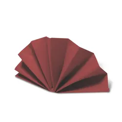 Serviette (PAP FSC Mix) DekoStar bordeaux 38 x 38 cm