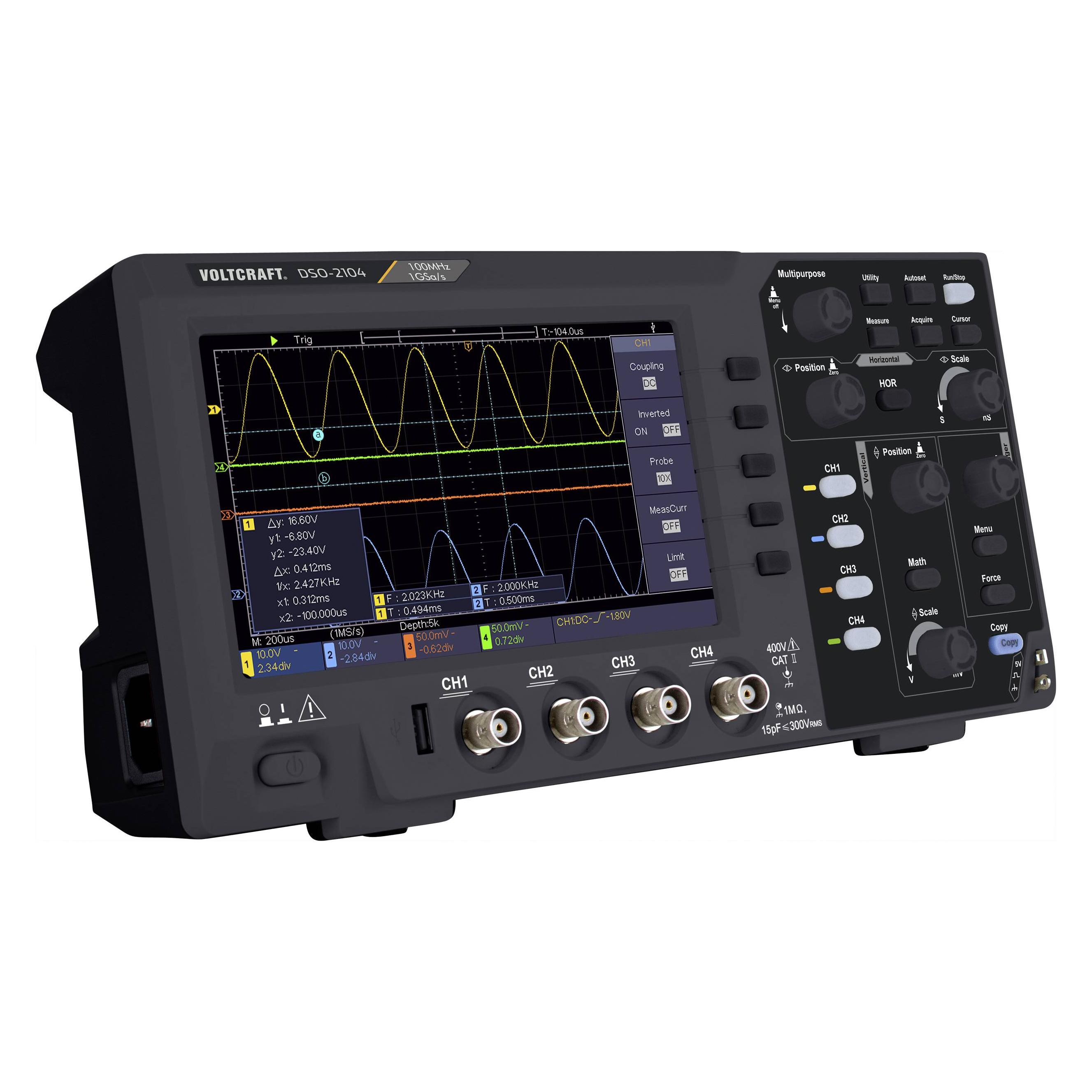 Voltcraft DSO-2104 (CAT II 400V) (VC-11539895)