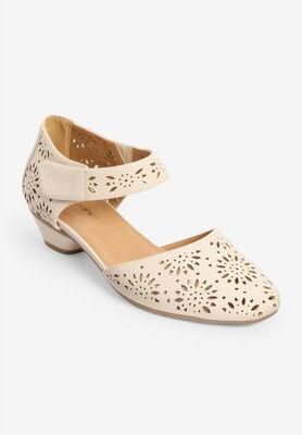 Women's The Rhodes Pump by Comfortview in Bone (Size 9 M)