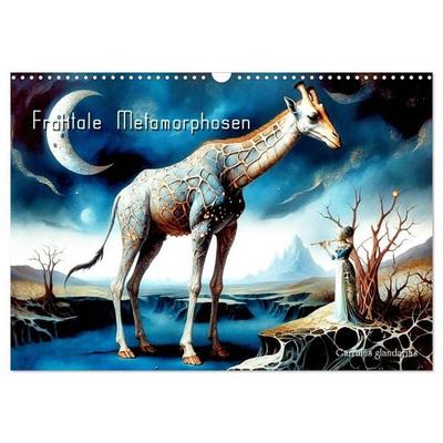 Fraktale Metamorphosen (Wandkalender 2027 DIN A3 quer), CALVENDO Monatskalender