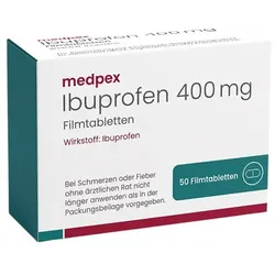 medpex Ibuprofen 400mg Filmtabletten 50 St