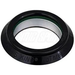 Chris King Bearing Cap NoThreadSet, GripLock, 1 1/8", Sotto Voce, black