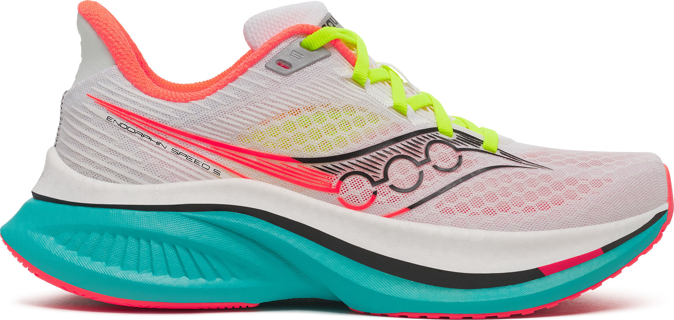 Saucony Women's Endorphin Speed 5 White/Mutant 44.5