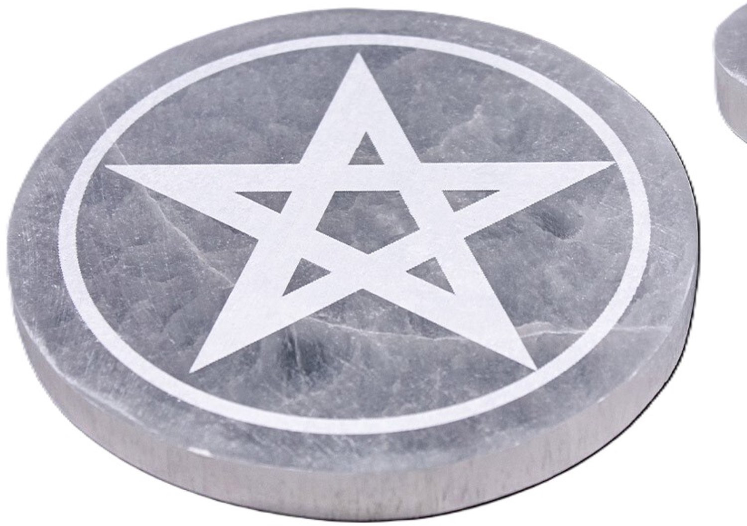 Seleniet oplaadplaat Pentagram 14 cm