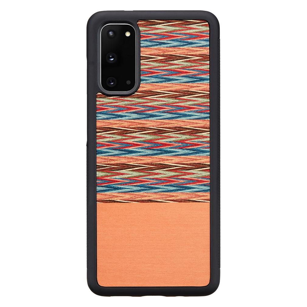Man&Wood case for Galaxy S20 browny check black (Samsung Galaxy S20) (1000001190)