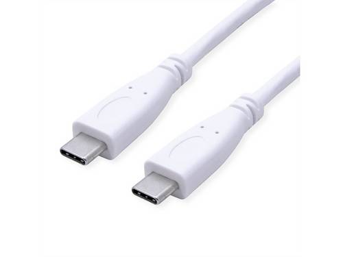 Value USB-C Kabel 0.5m Weiß 11.99.9056