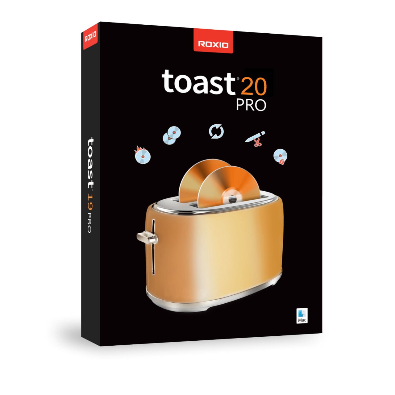 Corel Roxio Toast 20 Titanium Pro ESDRTO20PMACML