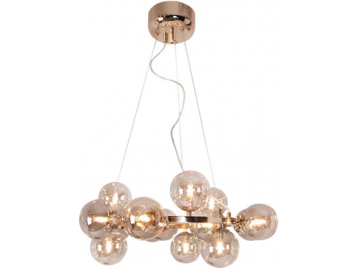 By Rydéns Hängeleuchte Splendor, Bernsteinfarben, Metall, Glas, 58x120x58 cm, Lampen & Leuchten, Innenbeleuchtung, Hängeleuchten, Pendelleuchten