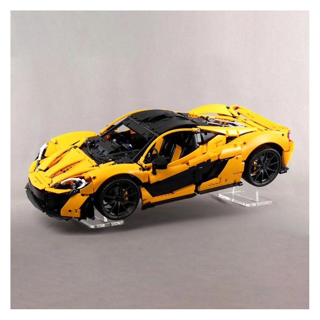 iDisplayit Acryl-Ständer 2 für LEGO Technics Fahrzeuge (XPT10-2A)