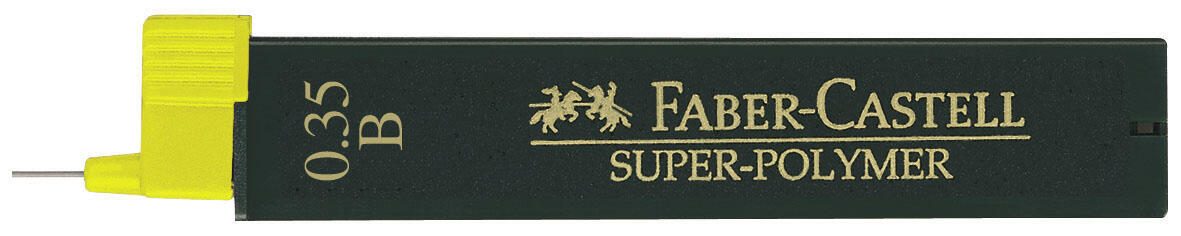 FABER-CASTELL Bleistiftminen B 0.35 mm schwarz 120301