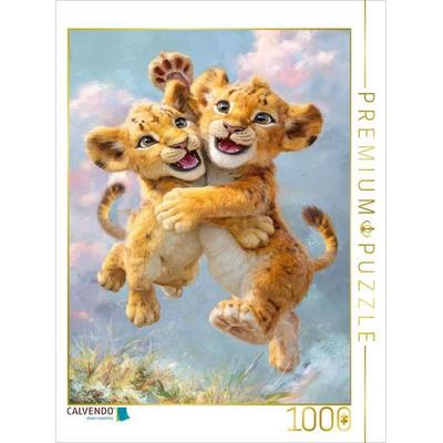 CALVENDO Puzzle Entzückende Tierbaby Illustrationen | 1000 Teile Lege-Größe 64 × 48 cm Foto-Puzzle für glückliche Stunden