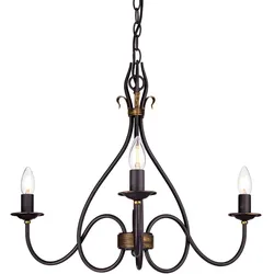 Kronleuchter Hängeleuchte 3 Flammig D 54,5 cm Esszimmerleuchte Deckenlampe