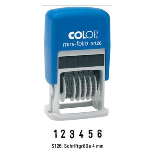 Colop Ziffernstempel 4mm (S126)