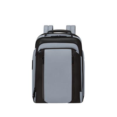 Reiserucksack SAMSONITE "SPECTROLITE 4.0", Gr. B/H/T: 36cm x 45cm x 20cm, grau (cloudy grau), Polyester, Rucksäcke Reiserucksack, Geschäftsrucksack, Businessrucksack mit viel Stauraum