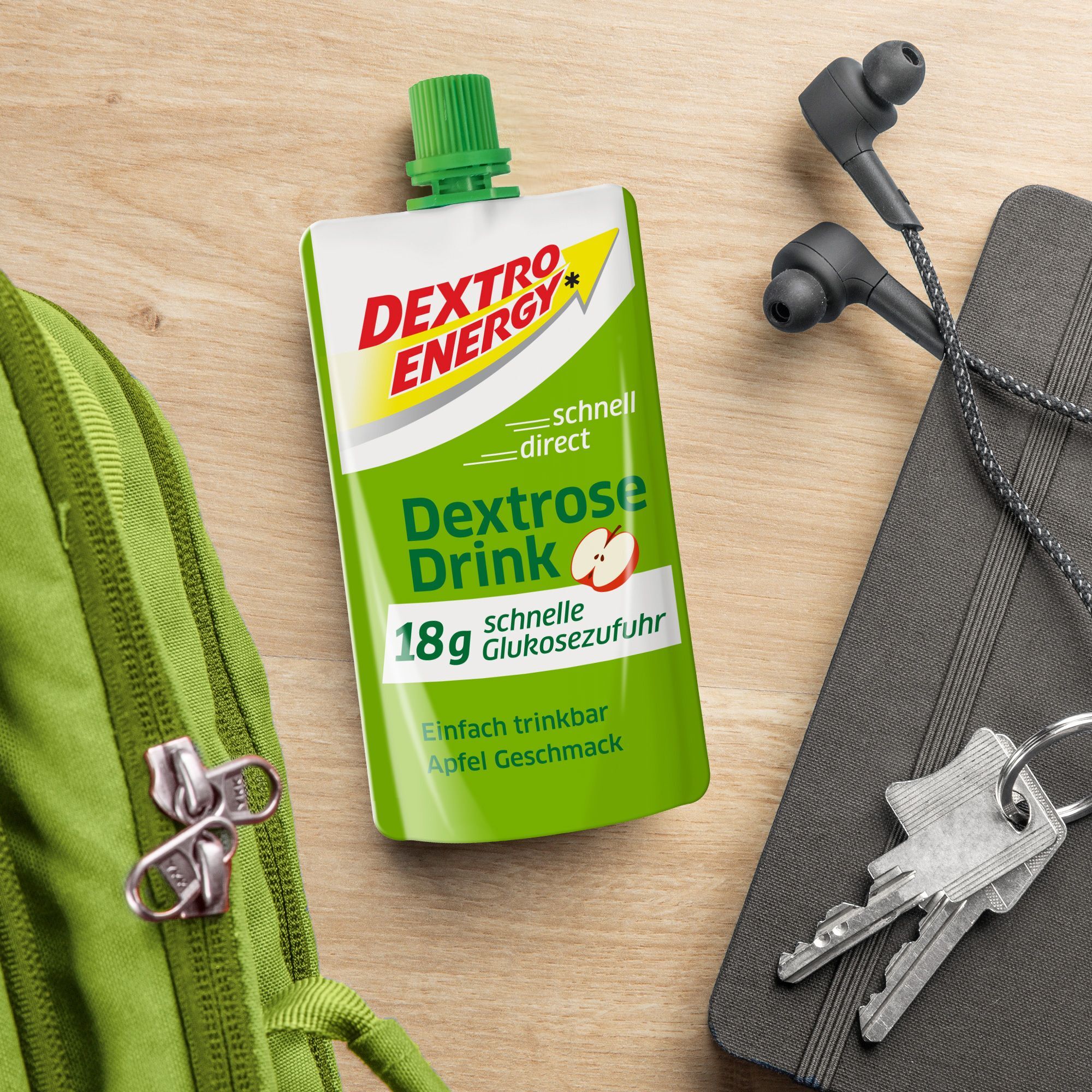 Dextro Energy Apfel Dextrose Drink Flüssigkeit 50 ml 50 ml Flüssigkeit