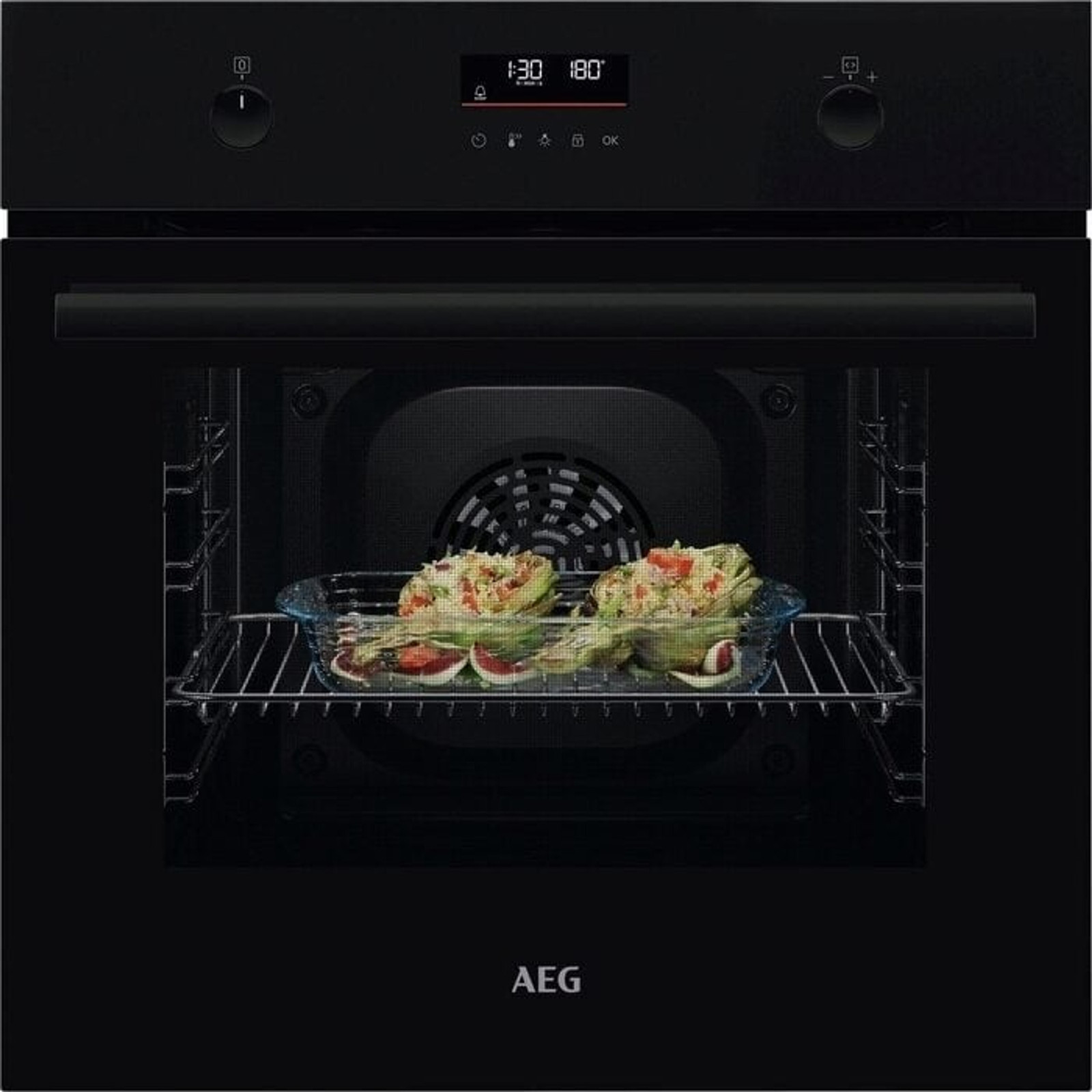AEG BPK53516XB Pyrolytische oven, zwart