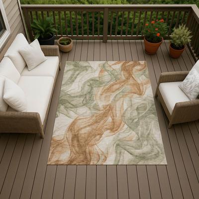 Addison Rugs Machine Washable Indoor/ Outdoor Modern Summerset Chantille Rug